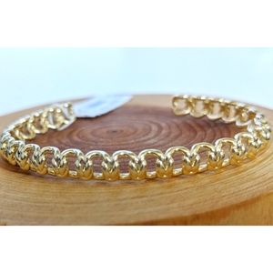 Kendra Scott Gold Fallyn Small Pinch Cuff Bracelet Gold